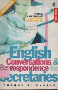 English conversation & correspondence for secretaries