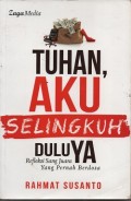 Tuhan, aku selingkuh dulu ya... (TASDY) refleksi sang juara yang pernah berdosa