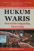 Hukum waris menurut kitab Undang-Undang hukum perdata