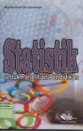 Statistik untuk penelitian pendidikan