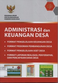 Administrasi dan keuangan desa