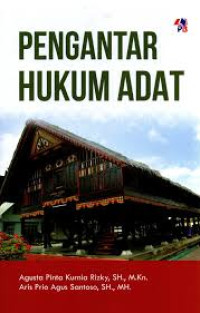 Pengantar Hukum Adat