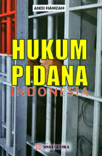 Hukum Pidana Indonesia