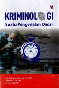 Kriminologi Suatu Pengenalan Dasar