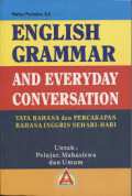 English Grammar And Everyday Conversation