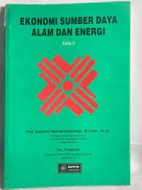 Ekonomi Sumber Daya Alam Dan Energi