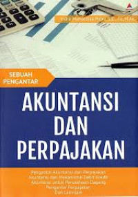 Sebuah PengantarAkuntansi dan Perpajakan