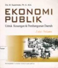 Ekonomi Publik Untuk Keuangan & Pembangunan Daerah