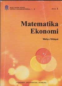 Materi pokok matematika ekonomi