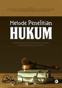 Image of Metode Penelitian Hukum