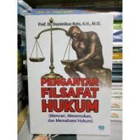 Image of Pengantar Filsafat Hukum (mencari, Menemukan, dan Memahami Hukum)