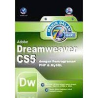 Image of Mahir Dalam 7 Hari Adobe Dreamweaver CS5: Dengan Pemrograman Php & Mysql