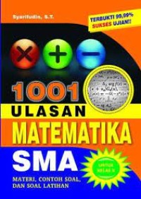 Image of 1001 Ulasan Matematika Sma Untuk Kelas X