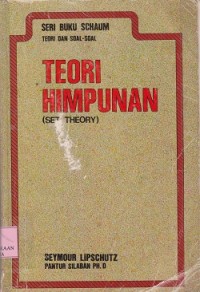 Image of Teori himpunan : teori dan soalsoal seri buku schaum