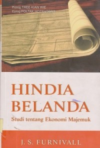 Image of Hindia Belanda : studi tentang ekonomi majemuk