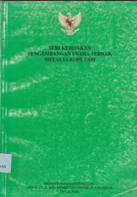Image of Seri kebijakan pengembangan usaha ternak melalui koperasi