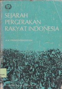 Image of Sejarah pergerakan rakyat Indonesia