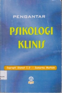 Image of Pengantar psikologi klinis