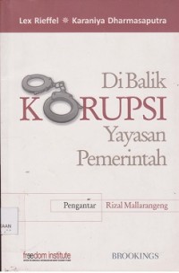 Image of Di balik korupsi yayasan pemerintah