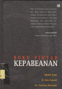 Image of Buku pintar kepabeanan