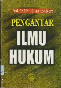 Image of Pengantar ilmu hukum