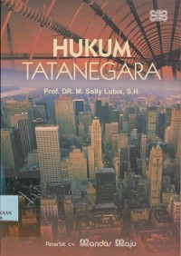 Image of Hukum tatanegara : penasehat program S2 dan S3 bidang ilmu hukum, ketua  laboratorium konstitusi, sekolah pasca sarjana USU Medan