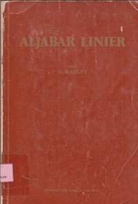 Image of Aljabar linier