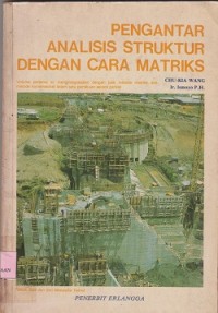 Image of Pengantar analisis struktur dengan cara matriks