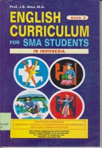 Image of English curriculum for SMA students in Indonesia