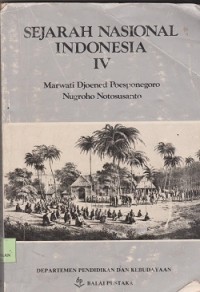 Image of Sejarah nasional Indonesia IV