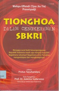 Image of Tionghoa dalam cengkeraman SBKRI