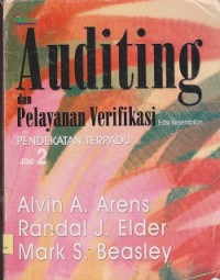 Image of Auditing dan pelayanan verifikasi : pendekatan terpadu (edisi kesembilan)