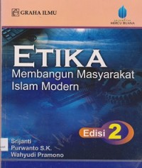 Image of Etika membangun masyarakat Islam modern