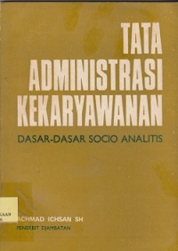 Image of Tata administrasi kekaryawanan