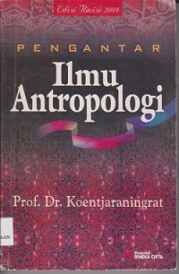 Image of Pengantar ilmu antropologi