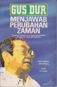 Image of Gusdur : menjawab perubahan zaman