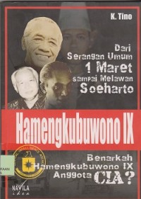 Image of Hamengkubuwono IX : dari serangan umum 1 Maret sampai melawan Soeharto