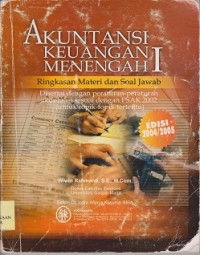 Image of Akuntansi keuangan menengah berbasis PSAK