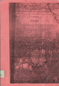 Image of Dari panggung peristiwa sedjarah dunia I (copy)