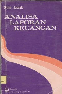 Image of Soal jawab analisa laporan keuangan