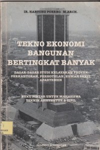 Image of Teknologi ekonomi bangunan bertingkat banyak