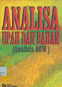 Image of Analisa upah dan bahan (analisis BOW)