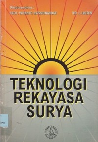 Image of Teknologi rekayasa surya