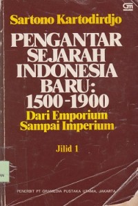 Image of Pengantar sejarah Indonesia baru : 1500-1900 dari emporium sampai imperium