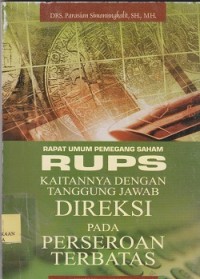 Image of Rapat umum pemegang saham kaitannya dengan tanggung jawab direksi pada perseroan terbatas