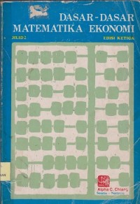Image of Dasardasar matematika ekonomi