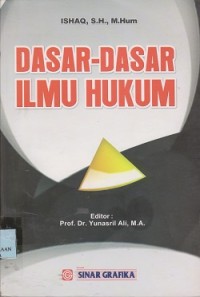 Image of Dasar-dasar ilmu hukum