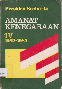 Image of Amanat kenegaraan : kumpulan pidato kenegaraan di depan sidang Dewan Perwakilan Rakyat