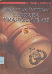 Image of Kumpulan putusan perkara praperadilan