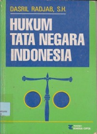 Image of Hukum tata negara Indonesia
